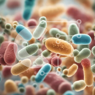 Intra Συλλεκτικό Ξύλινο Παζλ Plywood 4mm - Ομάδα Βακτηρίων - Μικροσκοπικοί Οργανισμοί Σε Ξύλινο Κουτί - Διαστάσεις Puzzle: 10x10 cm – 25 κομμάτια - Image 1