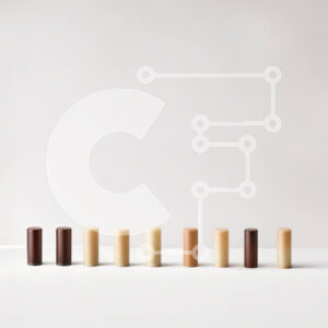 Intra Συλλεκτικό Ξύλινο Παζλ Plywood  4mm - Ζωντανή ομάδα κεριών σε μια λευκή επιφάνεια Σε Ξύλινο Κουτί - Διαστάσεις: 10x10 cm – 25 κομμάτια