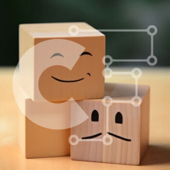 Intra Συλλεκτικό Ξύλινο Παζλ Plywood  4mm - Ξύλινοι μπλοκ με χαμογελαστά πρόσωπα Σε Ξύλινο Κουτί - Διαστάσεις Puzzle: 10x10 cm – 25 κομμάτια - Image 1