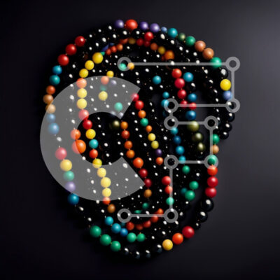 Intra Συλλεκτικό Ξύλινο Παζλ Plywood 4mm - Ζωντανή κοντινή λήψη από πολύχρωμα μάρμαρα σε μαύρο φόντο Σε Ξύλινο Κουτί - Διαστάσεις: 10x10 cm – 25 κομμάτια - Image 1