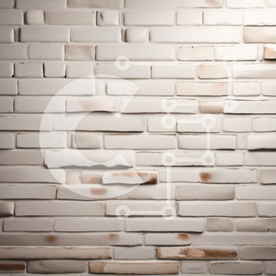 Intra Συλλεκτικό Ξύλινο Παζλ Plywood  4mm - Υφή ενός ξεπερασμένου τοίχου από τούβλα - φωτογραφία φόντου Σε Ξύλινο Κουτί - Διαστάσεις Puzzle: 10x10 cm – 25 κομμάτια - Image 1