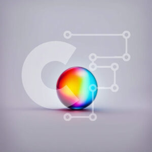 Intra Συλλεκτικό Ξύλινο Παζλ Plywood  4mm - Δονούμενη και εντυπωσιακή εικόνα μιας πολύχρωμης ιριδίζουσας σφαίρας Σε Ξύλινο Κουτί - Διαστάσεις Puzzle: 10x10 cm – 25 κομμάτια