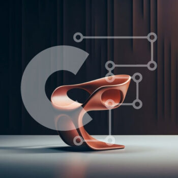 Intra Συλλεκτικό Ξύλινο Παζλ Plywood  4mm - Μοντέρνα μινιμαλιστική καρέκλα με κομψό καμπυλωτό σχέδιο Σε Ξύλινο Κουτί - Διαστάσεις Puzzle: 10x10 cm – 25 κομμάτια - Image 1