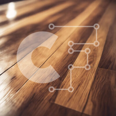 Intra Συλλεκτικό Ξύλινο Παζλ Plywood  4mm - Κοντινή όψη του δαπέδου από ξύλινο ψαροκόκκαλο Σε Ξύλινο Κουτί - Διαστάσεις Puzzle: 10x10 cm – 25 κομμάτια - Image 1