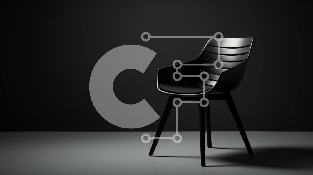 Intra Συλλεκτικό Ξύλινο Παζλ Plywood  4mm - Κομψή και μοντέρνα μαύρη καρέκλα σε δωμάτιο με χαμηλό φωτισμό Σε Ξύλινο Κουτί - Διαστάσεις Puzzle: 10x10 cm – 25 κομμάτια - Image 1