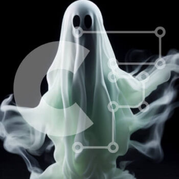 Intra Συλλεκτικό Ξύλινο Παζλ Plywood  4mm - Πλωτό ειδώλιο φαντασμάτων για αποκριάτικες διακοσμήσεις Σε Ξύλινο Κουτί - Διαστάσεις Puzzle: 10x10 cm – 25 κομμάτια - Image 1