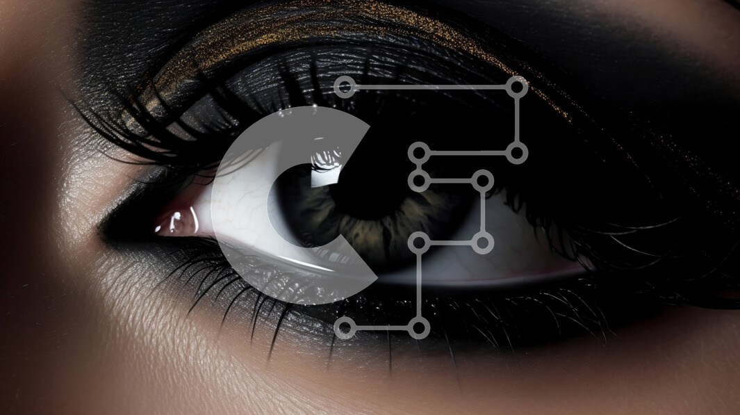 Intra Συλλεκτικό Ξύλινο Παζλ Plywood  4mm - Εκπληκτική κοντινή λήψη ενός γυναικείου ματιού με όμορφο μακιγιάζ Σε Ξύλινο Κουτί - Διαστάσεις Puzzle: 10x10 cm – 25 κομμάτια