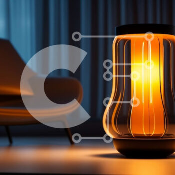 Intra Συλλεκτικό Ξύλινο Παζλ Plywood  4mm - Μοντέρνο φωτιστικό στο τραπέζι στο δωμάτιο με χαμηλό φωτισμό Σε Ξύλινο Κουτί - Διαστάσεις Puzzle: 10x10 cm – 25 κομμάτια - Image 1