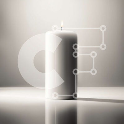 Intra Συλλεκτικό Ξύλινο Παζλ Plywood 4mm - Όμορφο λευκό κερί με ανακλαστική λάμψη Σε Ξύλινο Κουτί - Διαστάσεις: 10x10 cm – 25 κομμάτια - Image 1