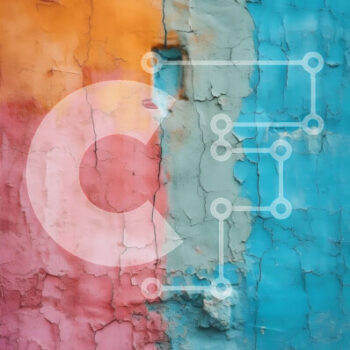 Intra Συλλεκτικό Ξύλινο Παζλ Plywood  4mm - Πολύχρωμο Peeling Paint Φόντο τοίχου Σε Ξύλινο Κουτί - Διαστάσεις Puzzle: 10x10 cm – 25 κομμάτια - Image 1