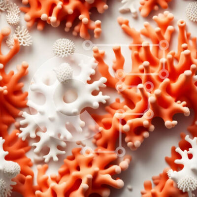 Intra Συλλεκτικό Ξύλινο Παζλ Plywood 4mm - Εκπληκτική κοντινή εικόνα του Κοραλλιογενούς Ύφαλου με ζωηρά χρώματα Σε Ξύλινο Κουτί - Διαστάσεις: 10x10 cm – 25 κομμάτια - Image 1