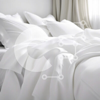 Intra Συλλεκτικό Ξύλινο Παζλ Plywood  4mm - Καθαρό και άνετο κρεβάτι με λευκά σεντόνια και όμορφα τοποθετημένα μαξιλάρια Σε Ξύλινο Κουτί - Διαστάσεις Puzzle: 10x10 cm – 25 κομμάτια - Image 1