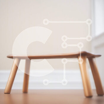 Intra Συλλεκτικό Ξύλινο Παζλ Plywood  4mm - Μικρό ξύλινο σκαμπό μπροστά από ανοιχτό παράθυρο Σε Ξύλινο Κουτί - Διαστάσεις Puzzle: 10x10 cm – 25 κομμάτια - Image 1