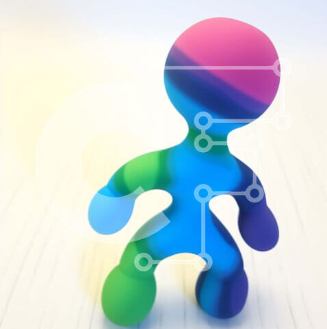 Intra Συλλεκτικό Ξύλινο Παζλ Plywood  4mm - Πολύχρωμο παιχνίδι που στέκεται όρθια Σε Ξύλινο Κουτί - Διαστάσεις Puzzle: 10x10 cm – 25 κομμάτια - Image 1