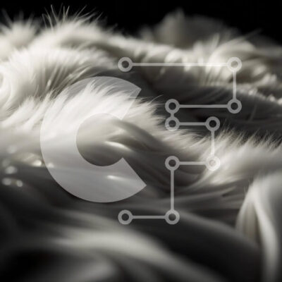 Intra Συλλεκτικό Ξύλινο Παζλ Plywood  4mm - Άνετο και κομψό: Λευκή ασαφής κουβέρτα ή κουβέρτα σε κοντινή απόσταση Σε Ξύλινο Κουτί - Διαστάσεις Puzzle: 10x10 cm – 25 κομμάτια - Image 1