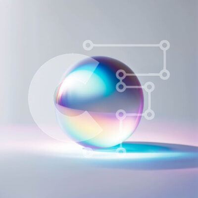 Intra Συλλεκτικό Ξύλινο Παζλ Plywood 4mm - Ζωντανή γυάλινη διακόσμηση με μπάλα σε καθαρό φόντο Σε Ξύλινο Κουτί - Διαστάσεις: 10x10 cm – 25 κομμάτια - Image 1