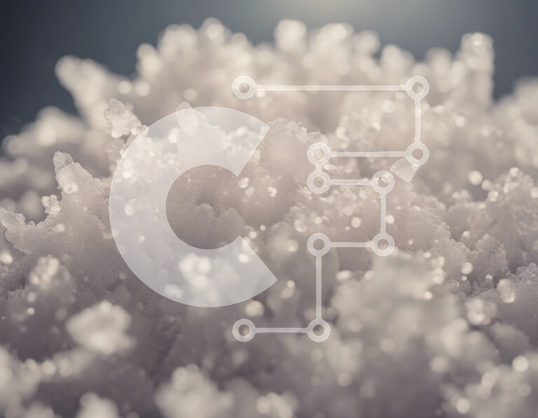 Intra Συλλεκτικό Ξύλινο Παζλ Plywood  4mm - Χιονισμένο τοπίο με λευκό χιόνι και σύννεφα Σε Ξύλινο Κουτί - Διαστάσεις: 10x10 cm – 25 κομμάτια