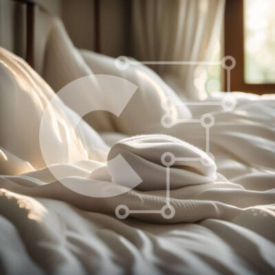 Intra Συλλεκτικό Ξύλινο Παζλ Plywood  4mm - Άνετο και φιλόξενο υπνοδωμάτιο με ηλιόλουστο μαξιλάρι Σε Ξύλινο Κουτί - Διαστάσεις Puzzle: 10x10 cm – 25 κομμάτια - Image 1