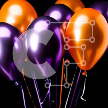 Intra Συλλεκτικό Ξύλινο Παζλ Plywood  4mm - Πολύχρωμα μπαλόνια που επιπλέουν στον αέρα Σε Ξύλινο Κουτί - Διαστάσεις Puzzle: 10x10 cm – 25 κομμάτια - Image 1