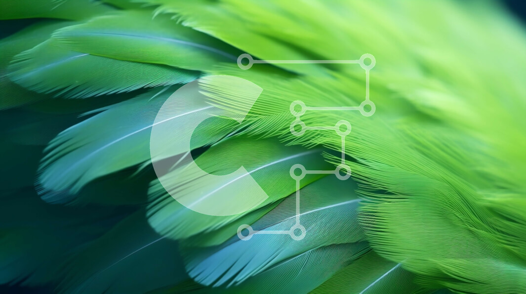 Intra Συλλεκτικό Ξύλινο Παζλ Plywood  4mm - Κοντινό πλάνο με πολύχρωμα φτερά που επιπλέουν στον αέρα Σε Ξύλινο Κουτί - Διαστάσεις: 10x10 cm – 25 κομμάτια