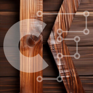 Intra Συλλεκτικό Ξύλινο Παζλ Plywood  4mm - Σκούρα ξεπερασμένη ξύλινη σανίδα με σκαλιστό γράμμα "K" Σε Ξύλινο Κουτί - Διαστάσεις: 10x10 cm – 25 κομμάτια