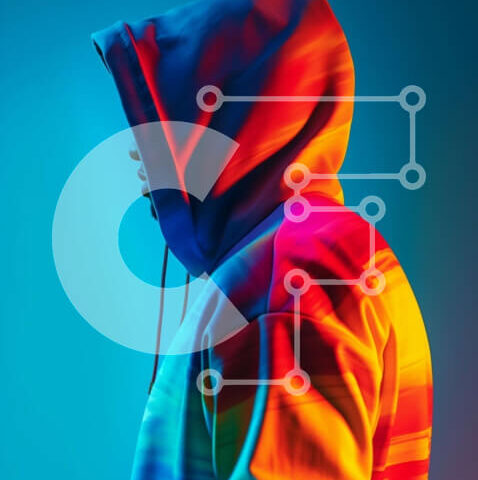 Intra Συλλεκτικό Ξύλινο Παζλ Plywood  4mm - Πολύχρωμο κουκούλα για διασκεδαστική και ζωντανή εμφάνιση Σε Ξύλινο Κουτί - Διαστάσεις Puzzle: 10x10 cm – 25 κομμάτια - Image 1