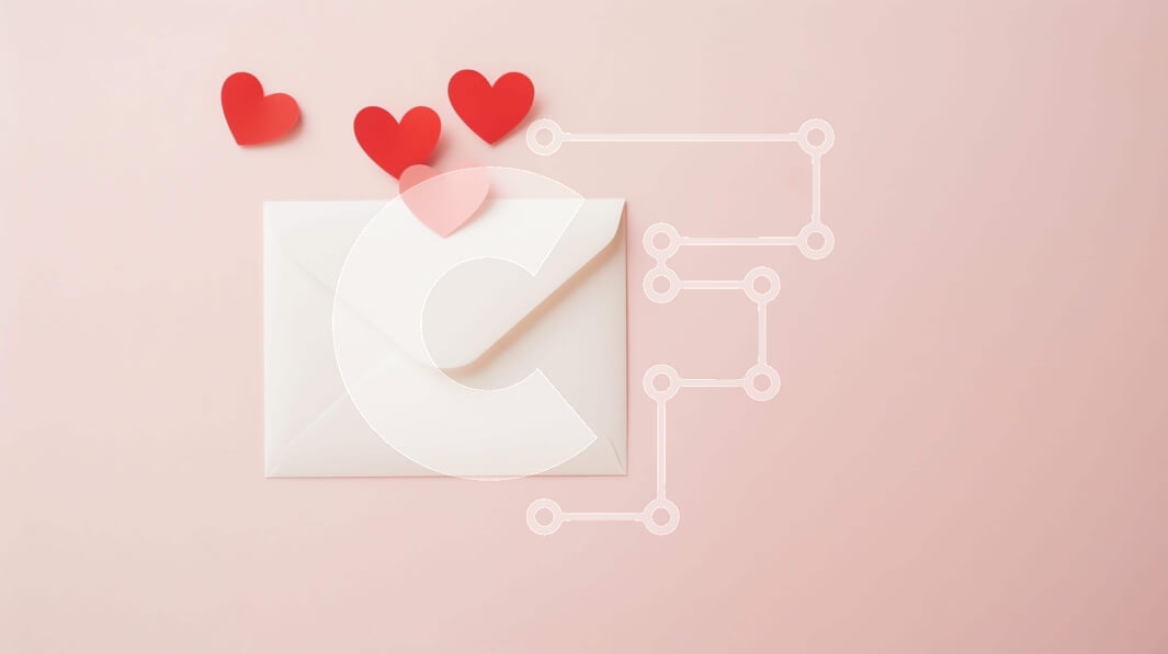 Intra Συλλεκτικό Ξύλινο Παζλ Plywood  4mm - Ευχετήρια κάρτα για την ημέρα του Αγίου Βαλεντίνου με κόκκινες χάρτινες καρδιές Σε Ξύλινο Κουτί - Διαστάσεις: 10x10 cm – 25 κομμάτια