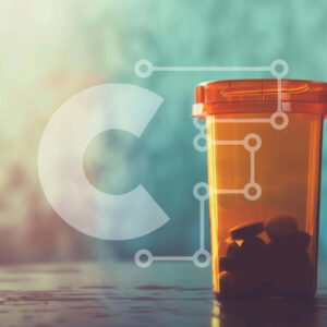 Intra Συλλεκτικό Ξύλινο Παζλ Plywood  4mm - Πορτοκαλί μπουκάλι χαπιών με χάπια στο τραπέζι Σε Ξύλινο Κουτί - Διαστάσεις Puzzle: 10x10 cm – 25 κομμάτια