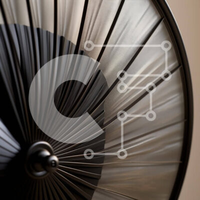 Intra Συλλεκτικό Ξύλινο Παζλ Plywood  4mm - Κοντινό πλάνο με περίπλοκα σχεδιασμένη ομπρέλα Σε Ξύλινο Κουτί - Διαστάσεις: 10x10 cm – 25 κομμάτια - Image 1