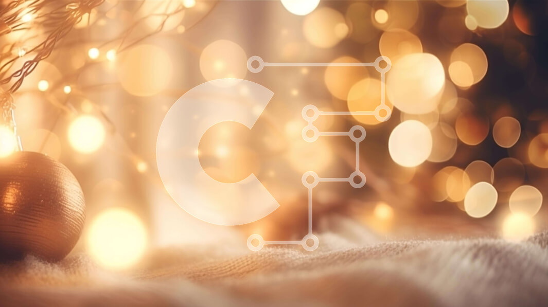 Intra Συλλεκτικό Ξύλινο Παζλ Plywood  4mm - Κομψή και γιορτινή χρυσή μπάλα με φώτα Bokeh Σε Ξύλινο Κουτί - Διαστάσεις Puzzle: 10x10 cm – 25 κομμάτια