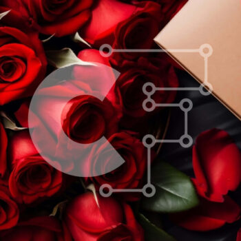 Intra Συλλεκτικό Ξύλινο Παζλ Plywood  4mm - Μπουκέτο με κόκκινα τριαντάφυλλα με κουτί δώρου και κορδέλα Σε Ξύλινο Κουτί - Διαστάσεις Puzzle: 10x10 cm – 25 κομμάτια - Image 1