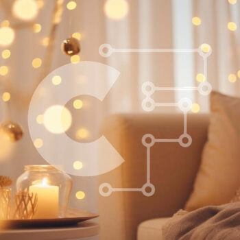 Intra Συλλεκτικό Ξύλινο Παζλ Plywood  4mm - Άνετο σαλόνι με κεριά και φώτα Σε Ξύλινο Κουτί - Διαστάσεις Puzzle: 10x10 cm – 25 κομμάτια - Image 1