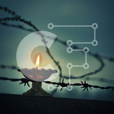 Intra Συλλεκτικό Ξύλινο Παζλ Plywood  4mm - Κερί σε συρματοπλέγματα Σε Ξύλινο Κουτί - Διαστάσεις: 10x10 cm – 25 κομμάτια - Image 1