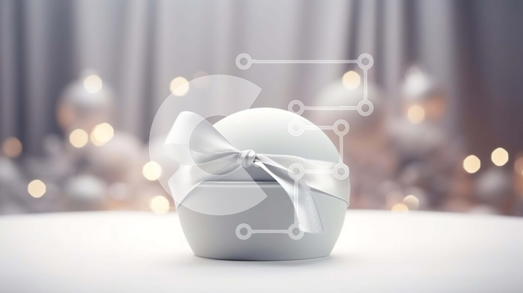 Intra Συλλεκτικό Ξύλινο Παζλ Plywood  4mm - Λευκό Αυγό με Κορδέλα - Ιδανικό για Πάσχα & Ειδικές Περιστάσεις Σε Ξύλινο Κουτί - Διαστάσεις Puzzle: 10x10 cm – 25 κομμάτια