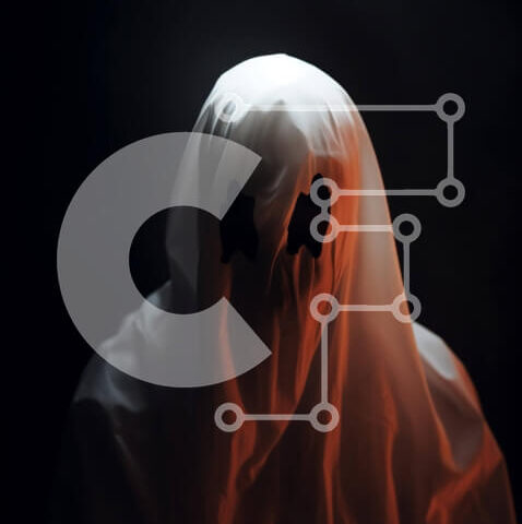 Intra Συλλεκτικό Ξύλινο Παζλ Plywood  4mm - Μυστηριώδες πρόσωπο στα λευκά που κρύβεται στο σκοτάδι Σε Ξύλινο Κουτί - Διαστάσεις Puzzle: 10x10 cm – 25 κομμάτια - Image 1