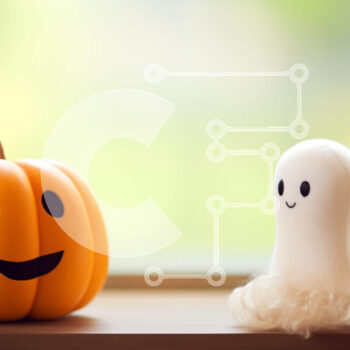 Intra Συλλεκτικό Ξύλινο Παζλ Plywood  4mm - Χαριτωμένο παιχνίδι φάντασμα αποκριών και κολοκύθα στο περβάζι του παραθύρου Σε Ξύλινο Κουτί - Διαστάσεις Puzzle: 10x10 cm – 25 κομμάτια - Image 1