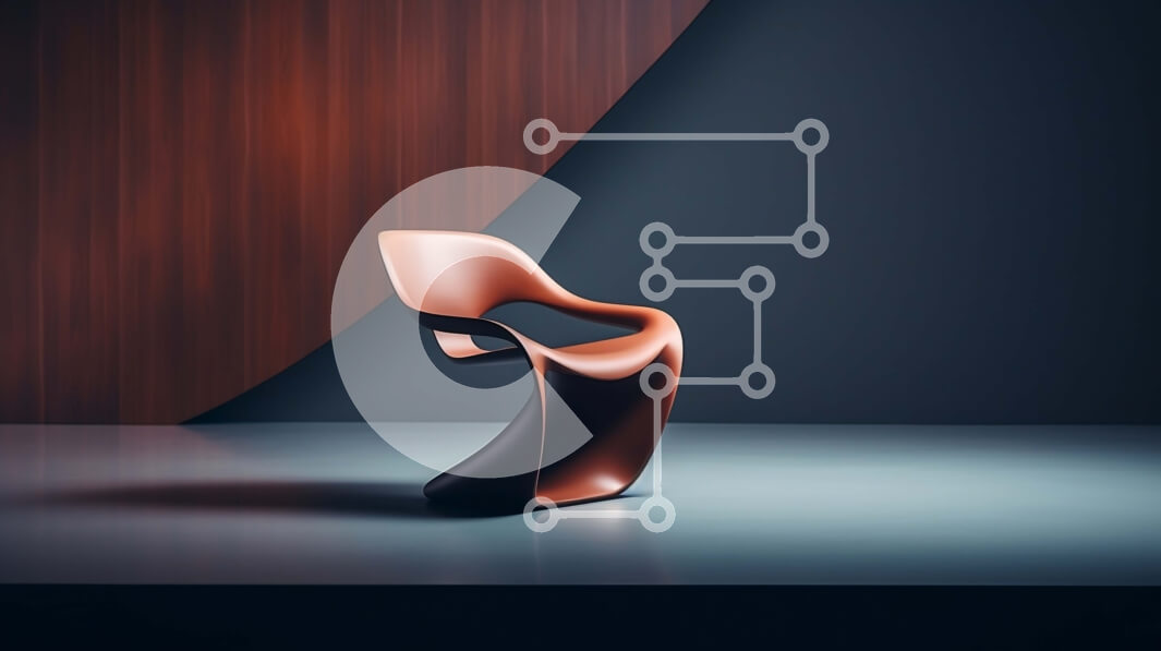 Intra Συλλεκτικό Ξύλινο Παζλ Plywood  4mm - Μοντέρνα δερμάτινη καρέκλα με σκούρο καφέ χρώμα και μινιμαλιστικό σχέδιο Σε Ξύλινο Κουτί - Διαστάσεις Puzzle: 10x10 cm – 25 κομμάτια