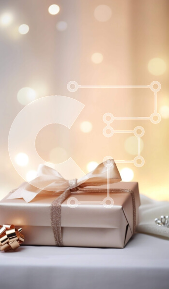 Intra Συλλεκτικό Ξύλινο Παζλ Plywood  4mm - Κομψή συσκευασία δώρου με φόντο bokeh Σε Ξύλινο Κουτί - Διαστάσεις: 10x10 cm – 25 κομμάτια