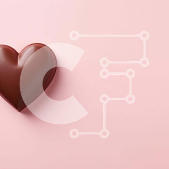 Intra Συλλεκτικό Ξύλινο Παζλ Plywood  4mm - Μπάρα σοκολάτας σε σχήμα καρδιάς σε ροζ φόντο για την ημέρα του Αγίου Βαλεντίνου Σε Ξύλινο Κουτί - Διαστάσεις Puzzle: 10x10 cm – 25 κομμάτια - Image 1