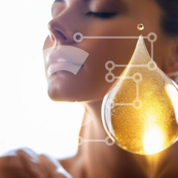 Intra Συλλεκτικό Ξύλινο Παζλ Plywood  4mm - Γυναίκα με σταγονίδιο λαδιού στο πρόσωπο - Έννοια ομορφιάς και περιποίησης δέρματος Σε Ξύλινο Κουτί - Διαστάσεις Puzzle: 10x10 cm – 25 κομμάτια - Image 1