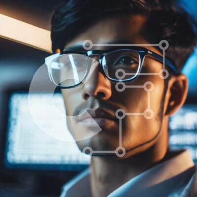 Intra Συλλεκτικό Ξύλινο Παζλ Plywood 4mm - Άτομο που εργάζεται σε ένα περιβάλλον γραφείου Σε Ξύλινο Κουτί - Διαστάσεις Puzzle: 10x10 cm – 25 κομμάτια - Image 1