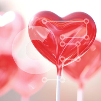 Intra Συλλεκτικό Ξύλινο Παζλ Plywood  4mm - Γλειφιτζούρια σε σχήμα καρδιάς σε διάφορα σχήματα και χρώματα Σε Ξύλινο Κουτί - Διαστάσεις Puzzle: 10x10 cm – 25 κομμάτια - Image 1