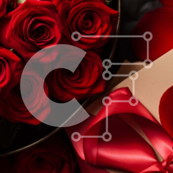 Intra Συλλεκτικό Ξύλινο Παζλ Plywood  4mm - Μπουκέτο με κόκκινα τριαντάφυλλα με κουτί δώρου και κοσμήματα Σε Ξύλινο Κουτί - Διαστάσεις Puzzle: 10x10 cm – 25 κομμάτια - Image 1