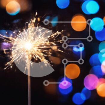 Intra Συλλεκτικό Ξύλινο Παζλ Plywood  4mm - Βεγγαλικό με φώτα Bokeh Σε Ξύλινο Κουτί - Διαστάσεις Puzzle: 10x10 cm – 25 κομμάτια - Image 1