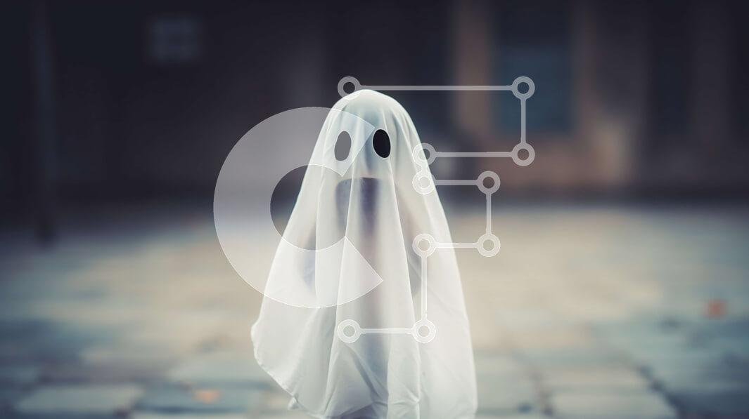 Intra Συλλεκτικό Ξύλινο Παζλ Plywood  4mm - Μικρό φάντασμα ντυμένο στα λευκά σε έναν άδειο δρόμο Σε Ξύλινο Κουτί - Διαστάσεις: 10x10 cm – 25 κομμάτια