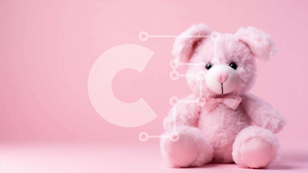 Intra Συλλεκτικό Ξύλινο Παζλ Plywood  4mm - Ροζ αρκουδάκι σε υπόλευκο φόντο Σε Ξύλινο Κουτί - Διαστάσεις: 10x10 cm – 25 κομμάτια