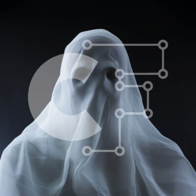 Intra Συλλεκτικό Ξύλινο Παζλ Plywood  4mm - Ghostly Figure που κρύβεται στο σκοτάδι Σε Ξύλινο Κουτί - Διαστάσεις Puzzle: 10x10 cm – 25 κομμάτια - Image 1