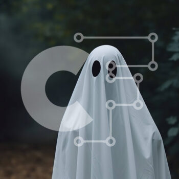 Intra Συλλεκτικό Ξύλινο Παζλ Plywood  4mm - Στολή White Ghost in the Woods Σε Ξύλινο Κουτί - Διαστάσεις Puzzle: 10x10 cm – 25 κομμάτια - Image 1