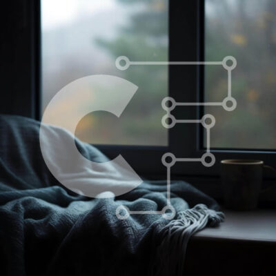 Intra Συλλεκτικό Ξύλινο Παζλ Plywood  4mm - Άνετη κουβέρτα και φλιτζάνι στο περβάζι παραθύρου Σε Ξύλινο Κουτί - Διαστάσεις Puzzle: 10x10 cm – 25 κομμάτια - Image 1