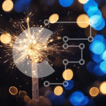 Intra Συλλεκτικό Ξύλινο Παζλ Plywood  4mm - Φωτεινά βεγγαλικά με φώτα bokeh για γιορτές Σε Ξύλινο Κουτί - Διαστάσεις Puzzle: 10x10 cm – 25 κομμάτια - Image 1